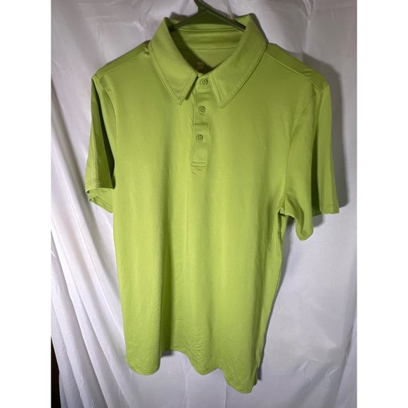 All in Motion Men's Jersey Polo Shirt, Arch Green, Size S, NWT - Picture 2 of 5